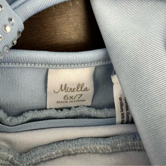 BLOCH Mirella Ballet Leotards Lot Bundle 6X/7 Pink Blue Girls Kids Dance Uniform - Picture 5 of 8